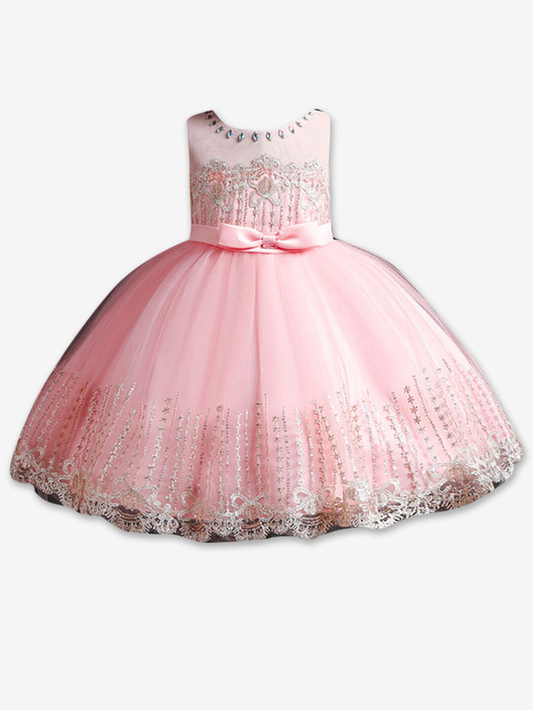 

Hopscotch Pink Floral Dress