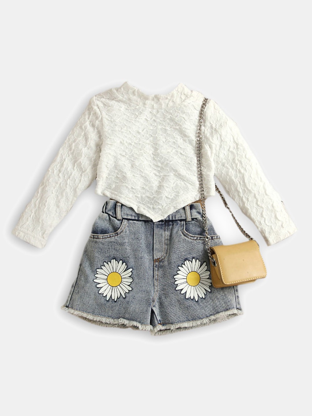 

Hopscotch Girls White Clothing Set
