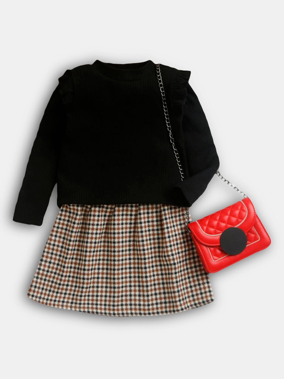 

Hopscotch Girls Black Clothing Set