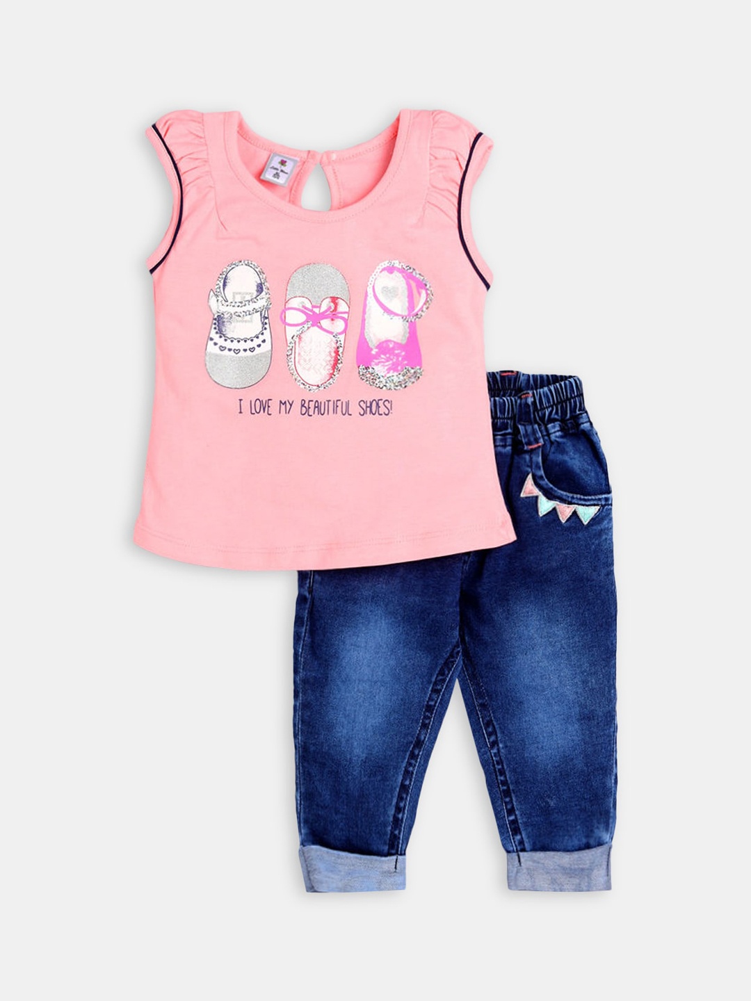 

Hopscotch Girls Pink Clothing Set