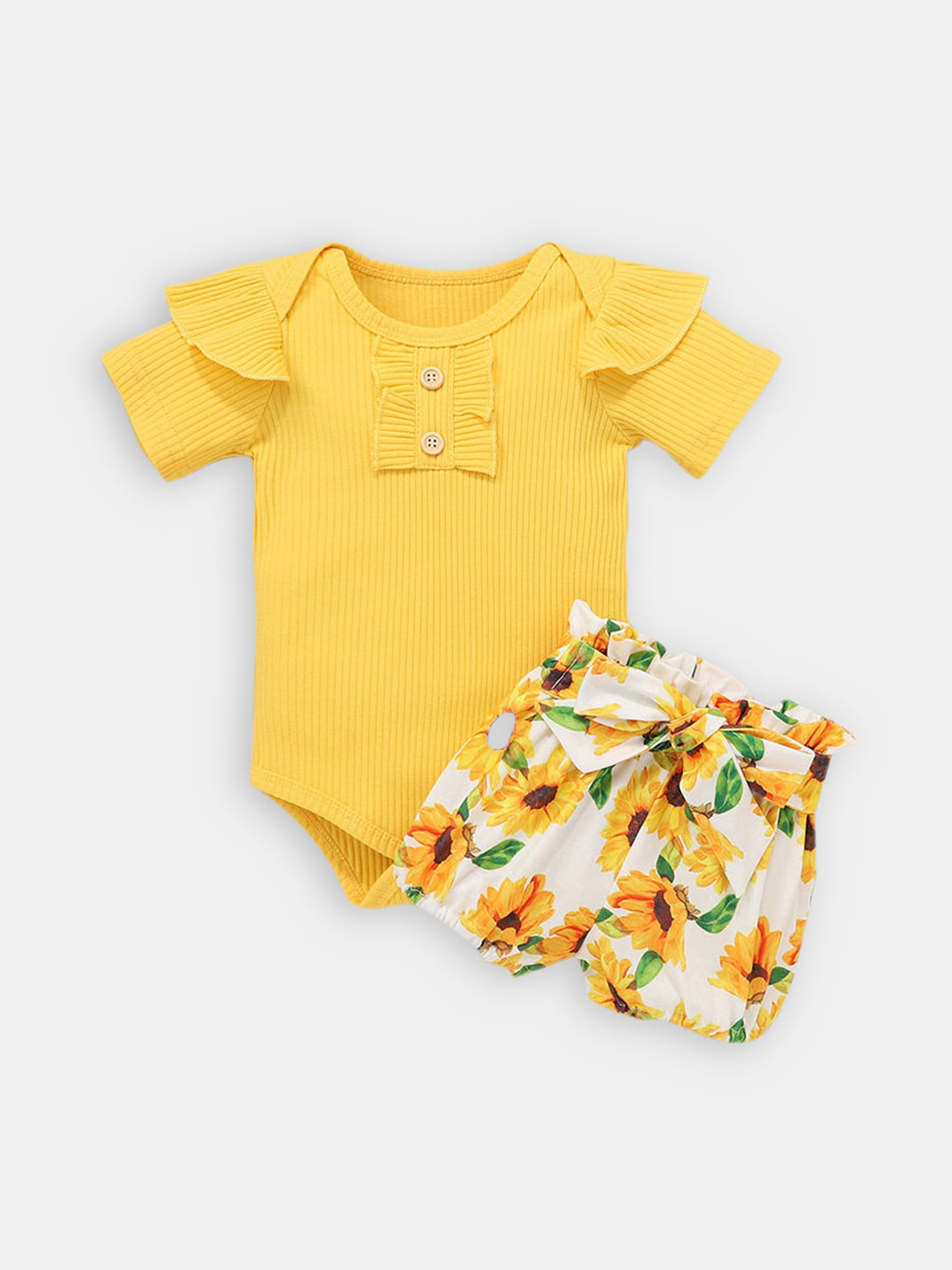 

Hopscotch Girls Yellow Clothing Set