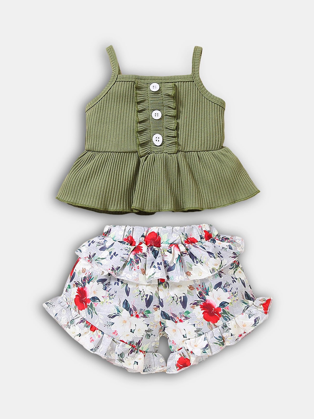 

Hopscotch Girls Green Clothing Set