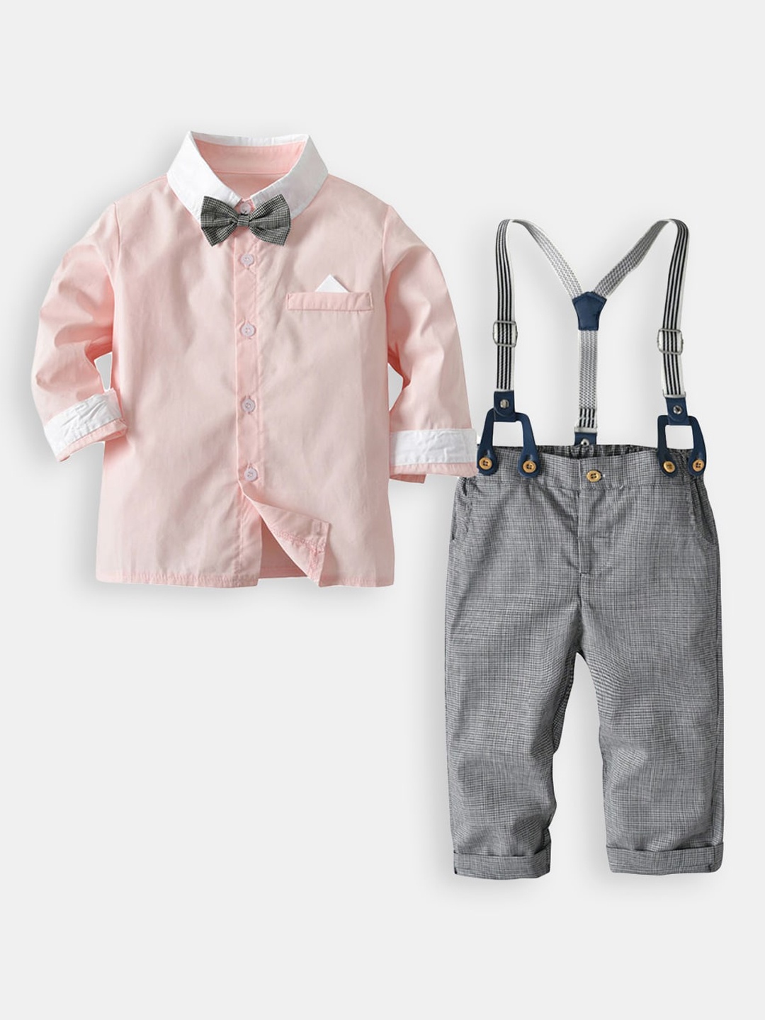 

Hopscotch Boys Pink Clothing Set
