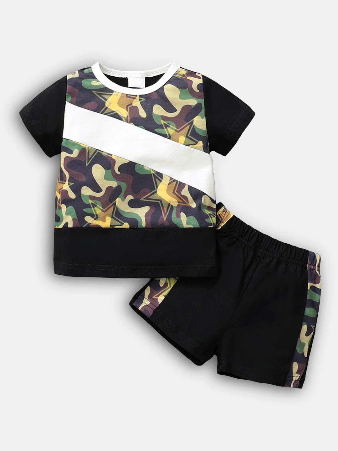

Hopscotch Boys Black Clothing Set