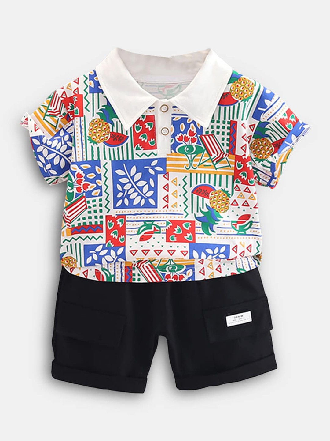 

Hopscotch Boys Blue Clothing Set