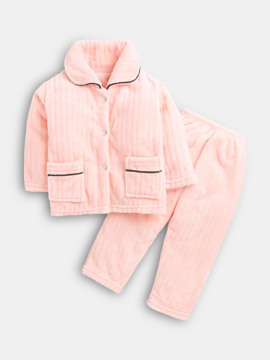 

Hopscotch Girls Pink Night suit