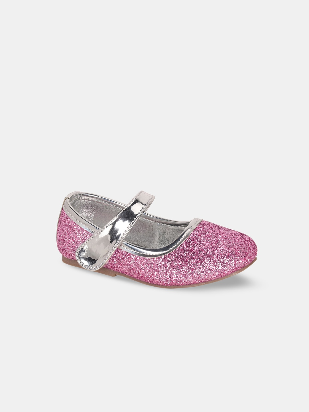 

Hopscotch Girls Pink Embellished Party Ballerinas Flats