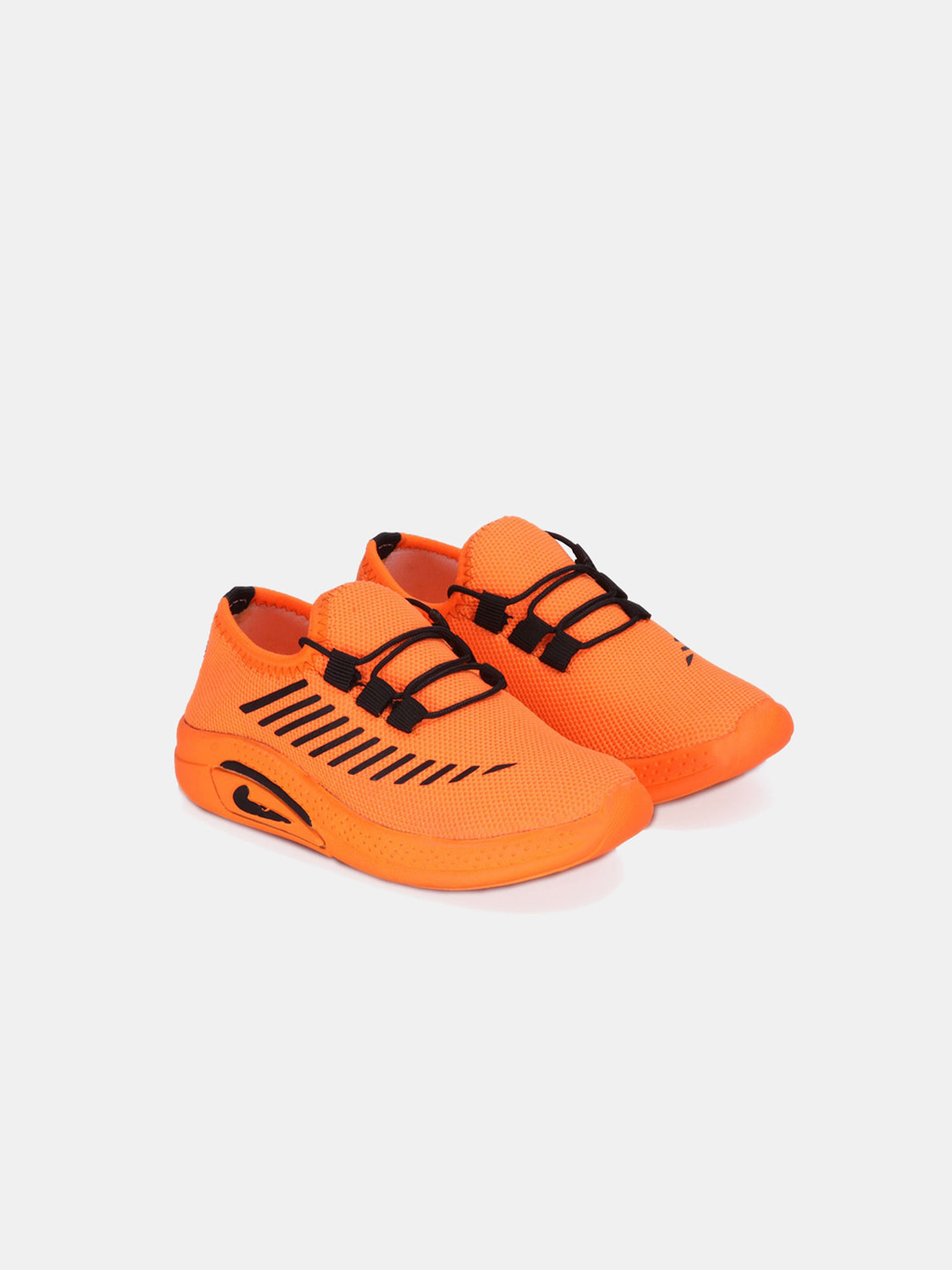 

Hopscotch Boys Orange Woven Design Sneakers