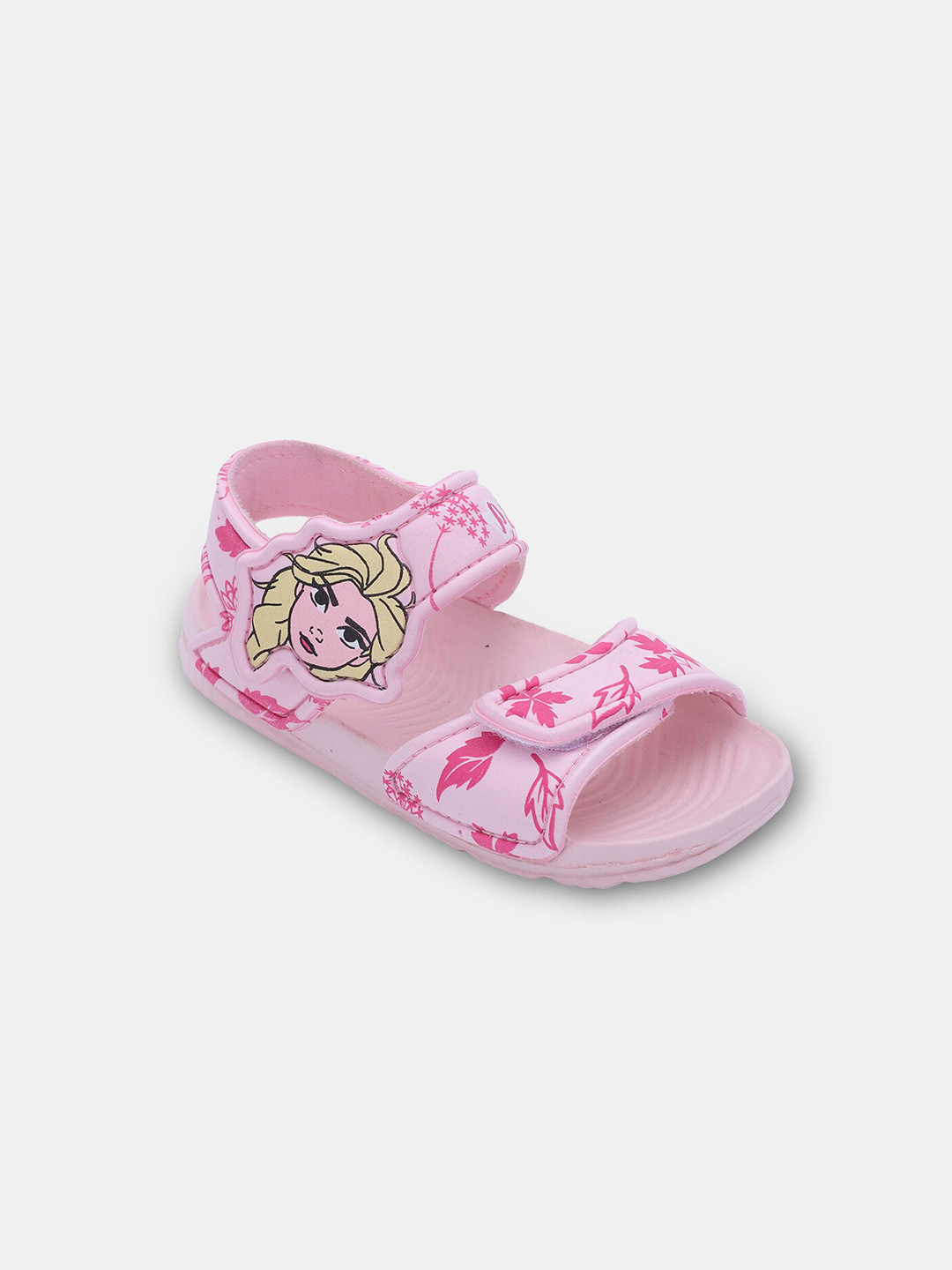

Hopscotch Girls Printed Open Toe Flats, Pink
