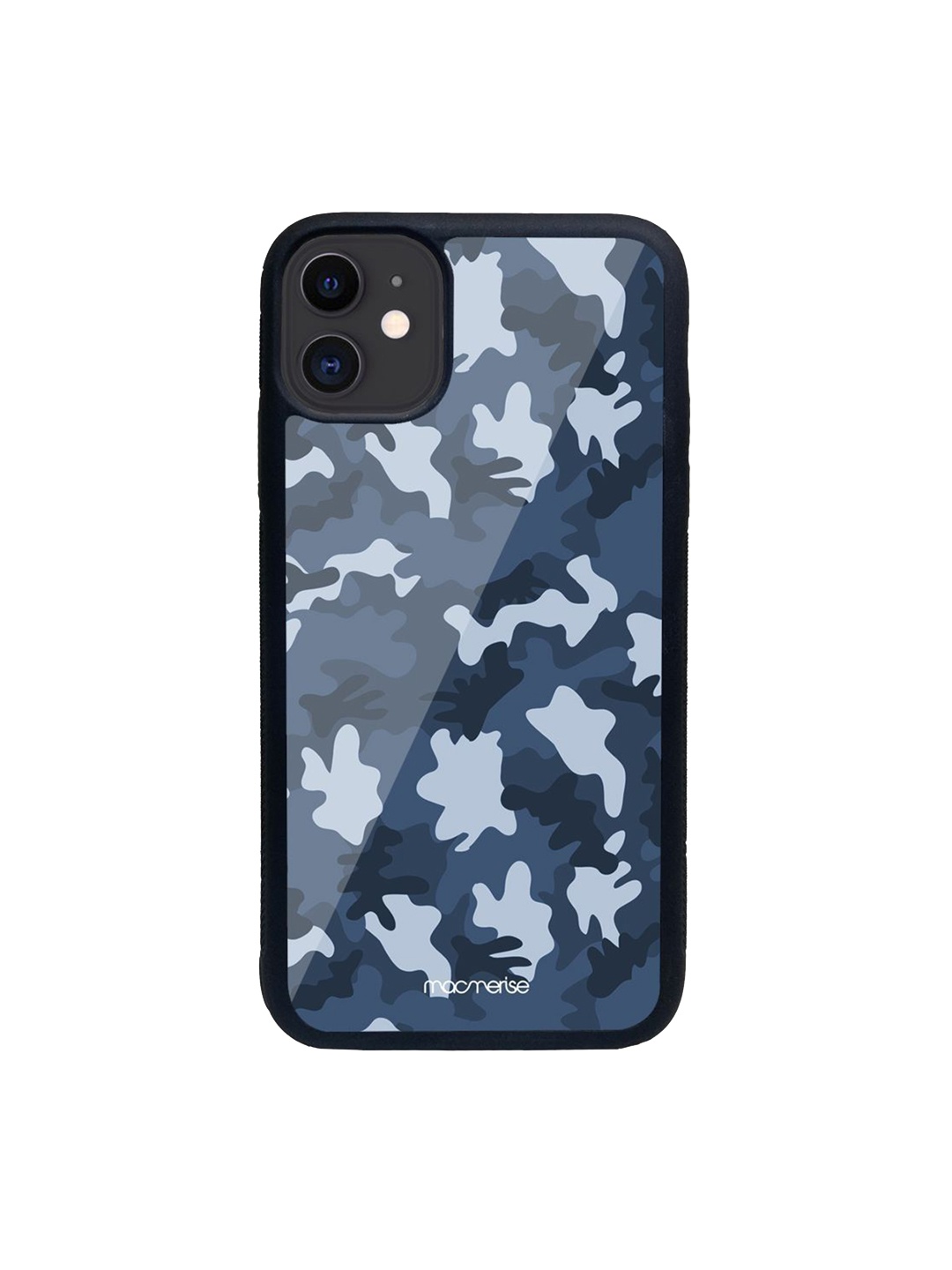 

Macmerise Blue Camouflage Printed i Phone 11 Mobile Phone Case