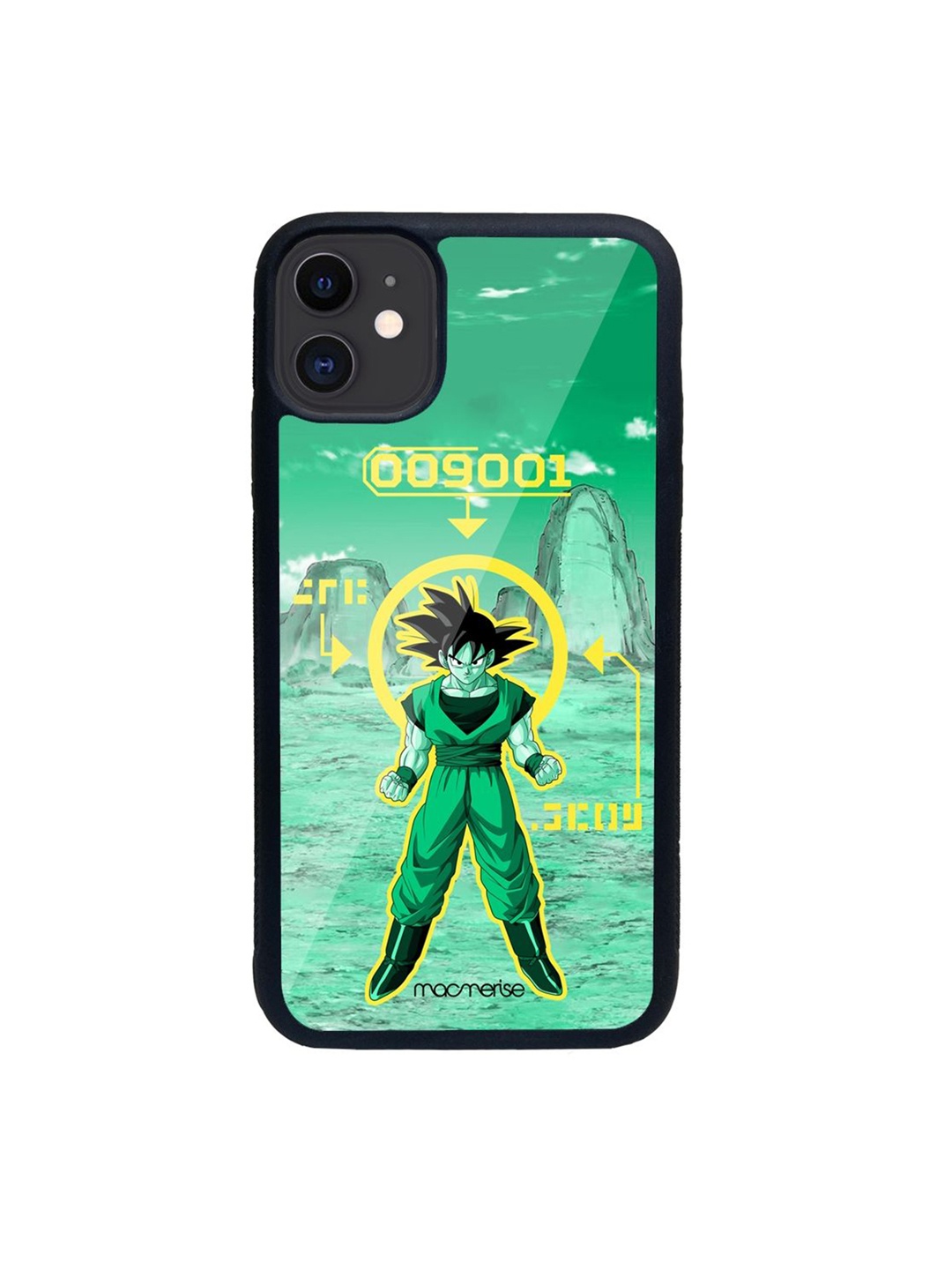 

macmerise Green Printed Over 9000 Glass iPhone 11 Phone Case