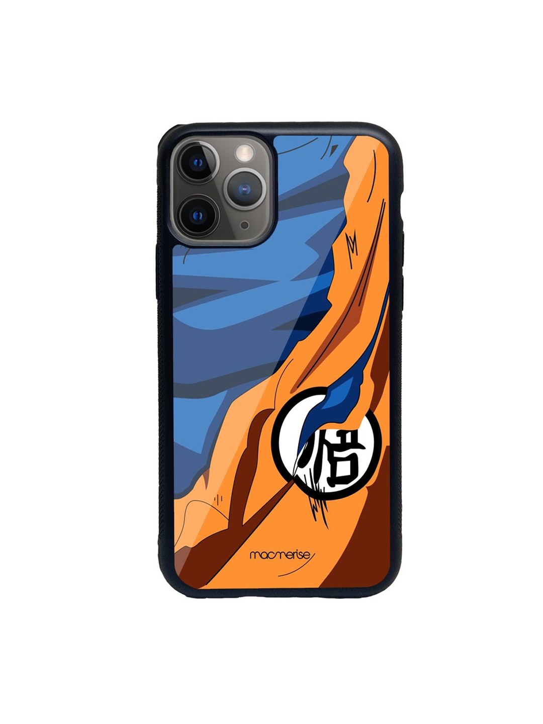 

macmerise Blue & Mustard Yellow Printed iPhone 11 Pro Phone Cases