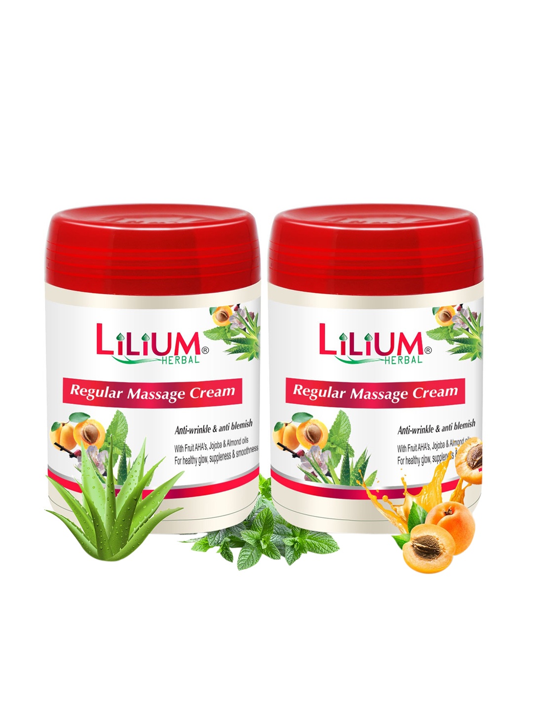 

Lilium Set Of 2 Regular Use Massage Cream 900G, Na