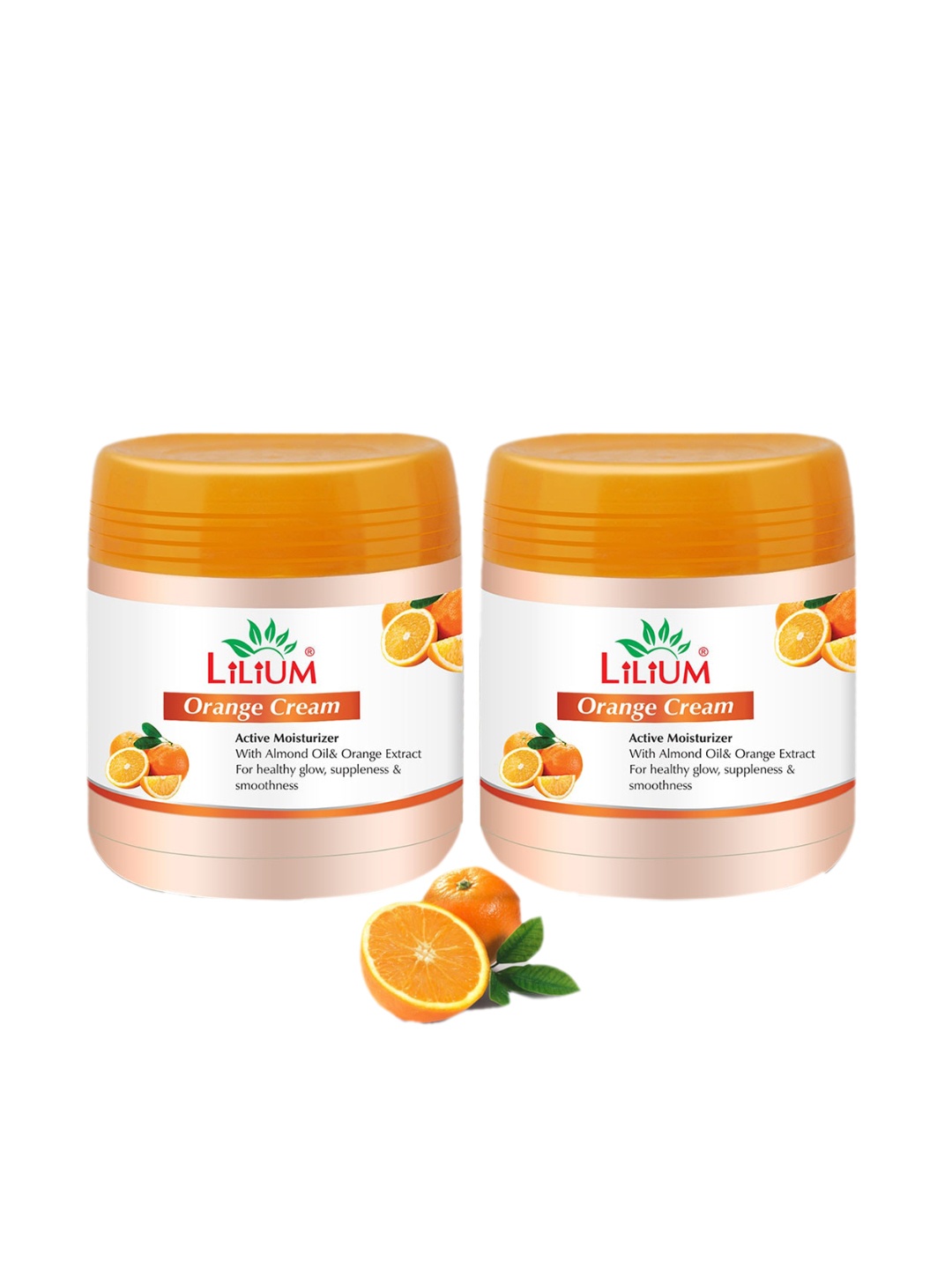 

Lilium Set Of 2 Orange Flavor Massage Cream 500ml, Na