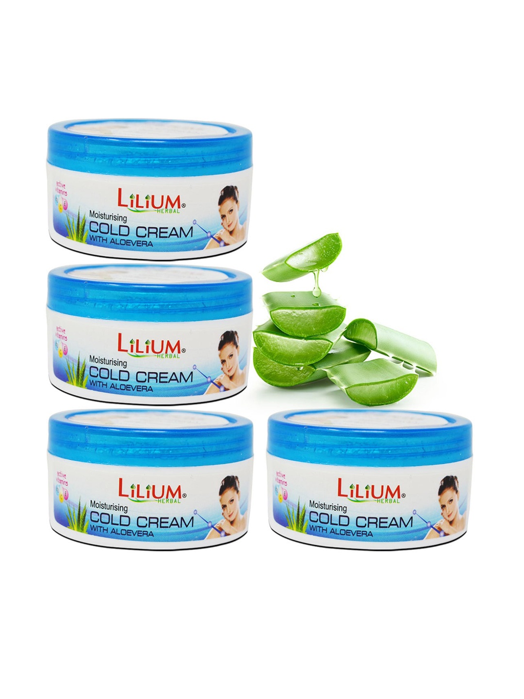 

Lilium Pack Of 4 Cold Massage Cream For Skin Nourishing-100ML Each, Na