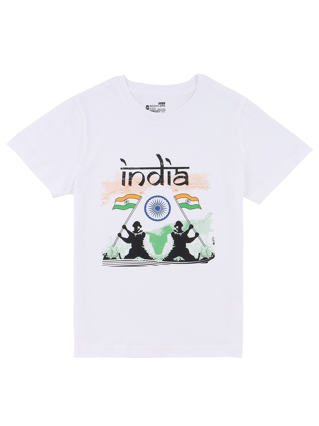 

PROTEENS Boys White Printed T-shirt
