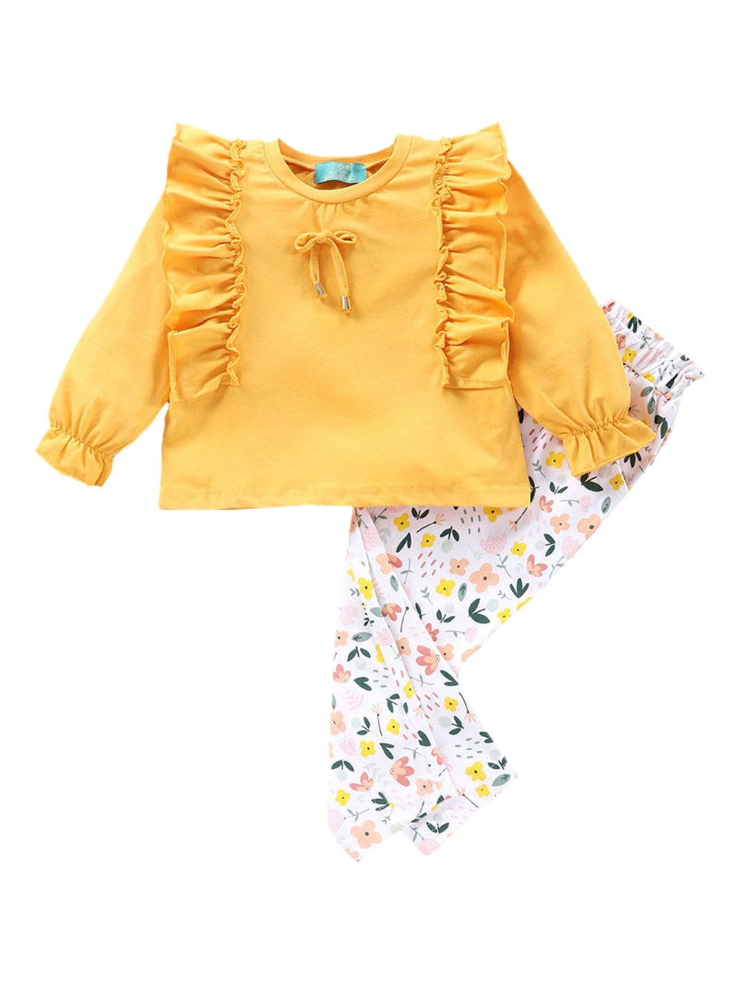 

Hopscotch Girls Yellow Clothing Set