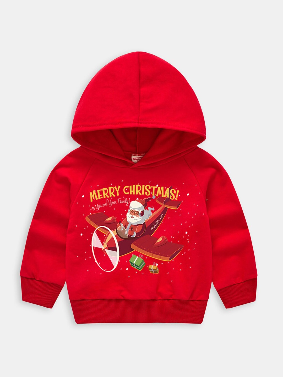 

Hopscotch Girls Red Hooded Sweatshirt