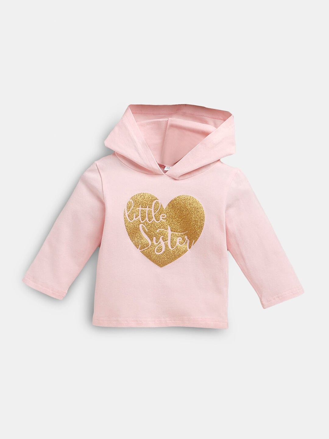 

Hopscotch Boys Pink Hooded Sweatshirt