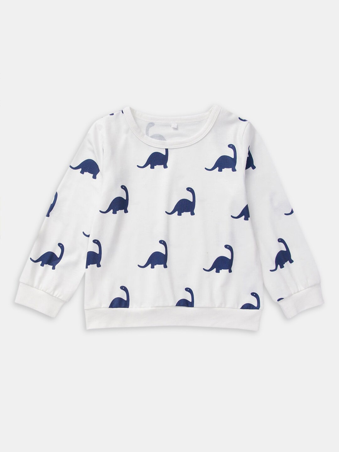 

Hopscotch Girls White Printed Sweatshirt