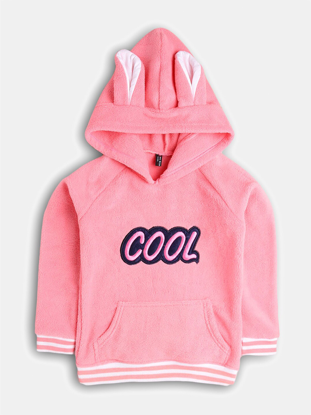 

Hopscotch Girls Pink Hooded Sweatshirt