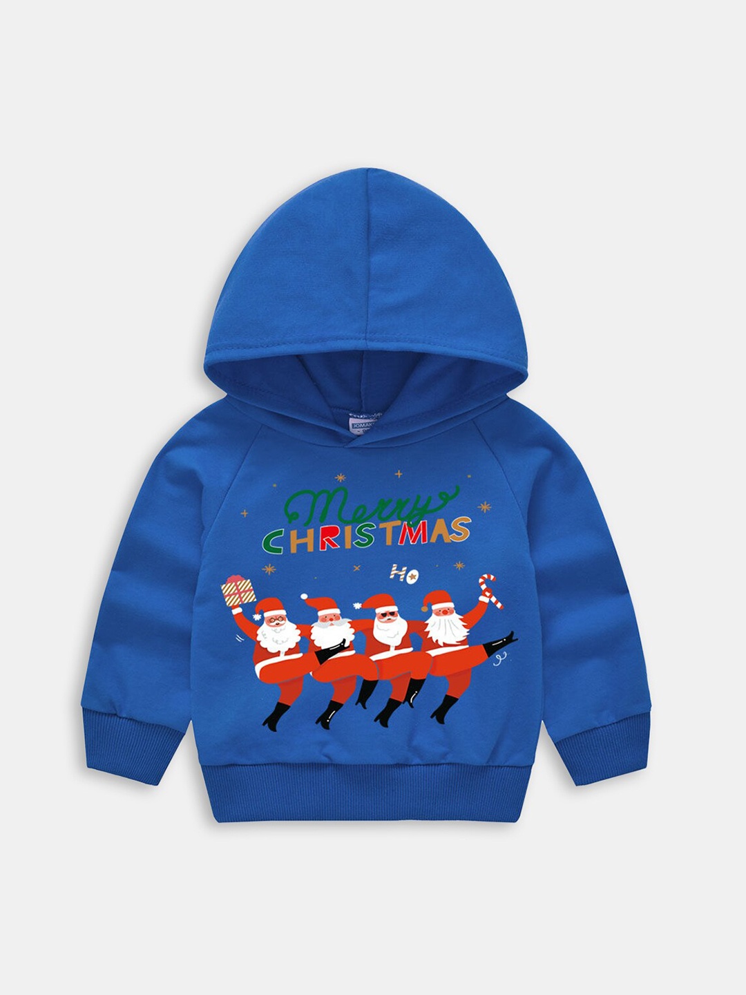 

Hopscotch Boys Blue Hooded Sweatshirt