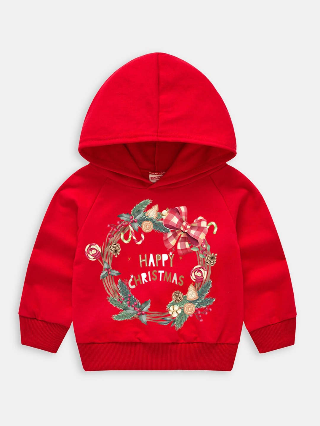 

Hopscotch Girls Red Hooded Sweatshirt