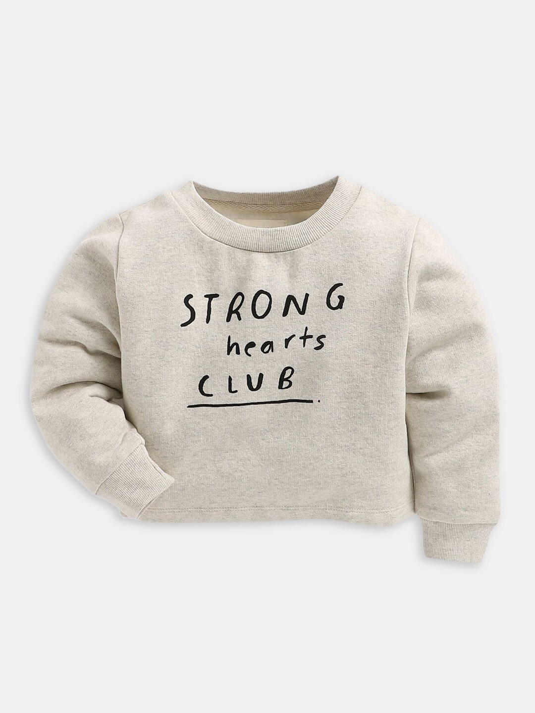 

Hopscotch Girls Beige Sweatshirt