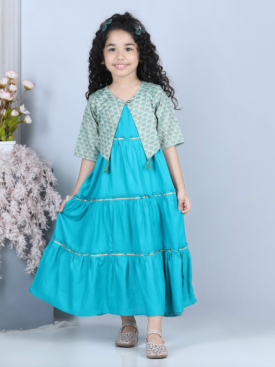 

Kinder Kids Blue Maxi Dress