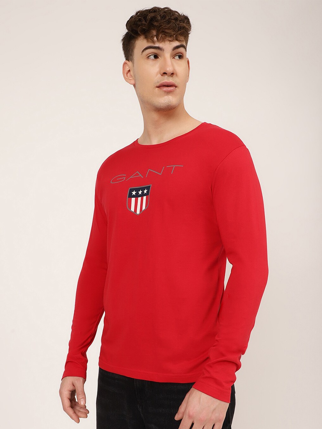 

GANT Men Navy Blue T-shirt