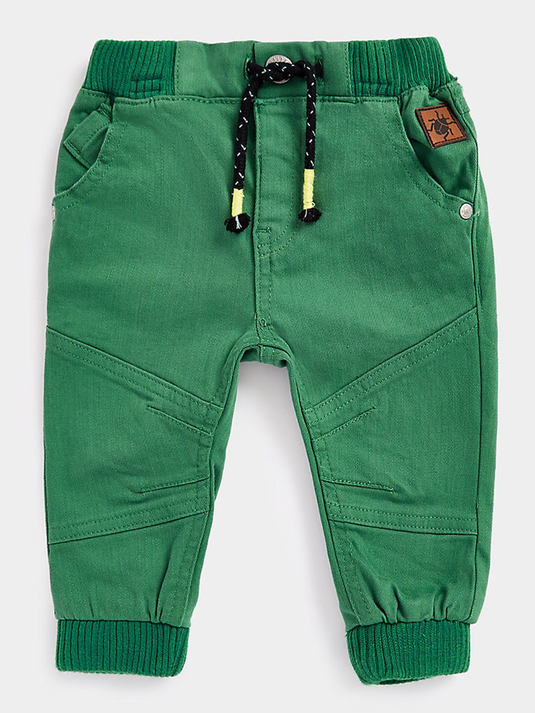 

mothercare Boys Solid Jogger Trousers, Green