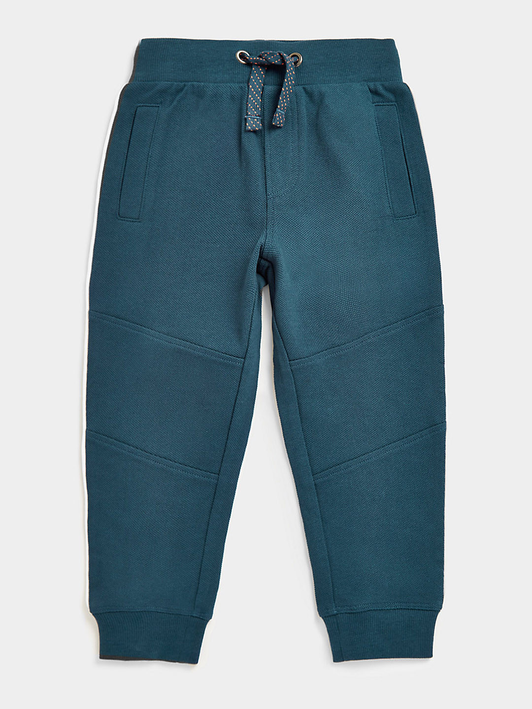 

mothercare Boys Pure Cotton Joggers, Teal