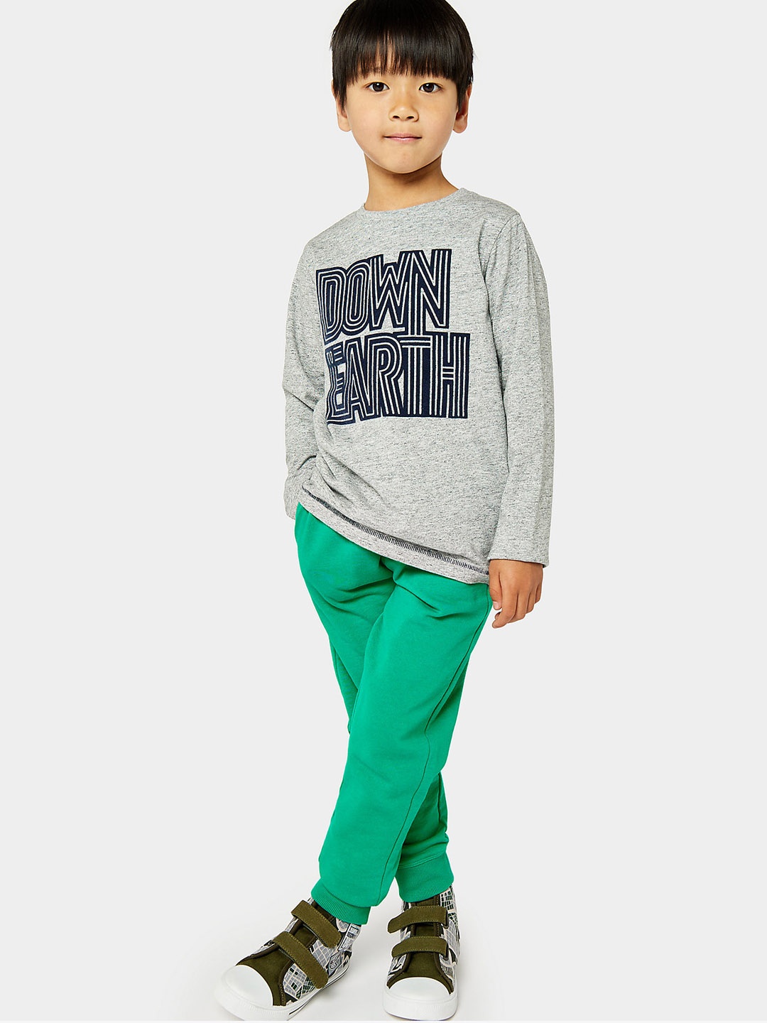 

mothercare Boys Pack of 2 Pure Cotton Joggers, Green