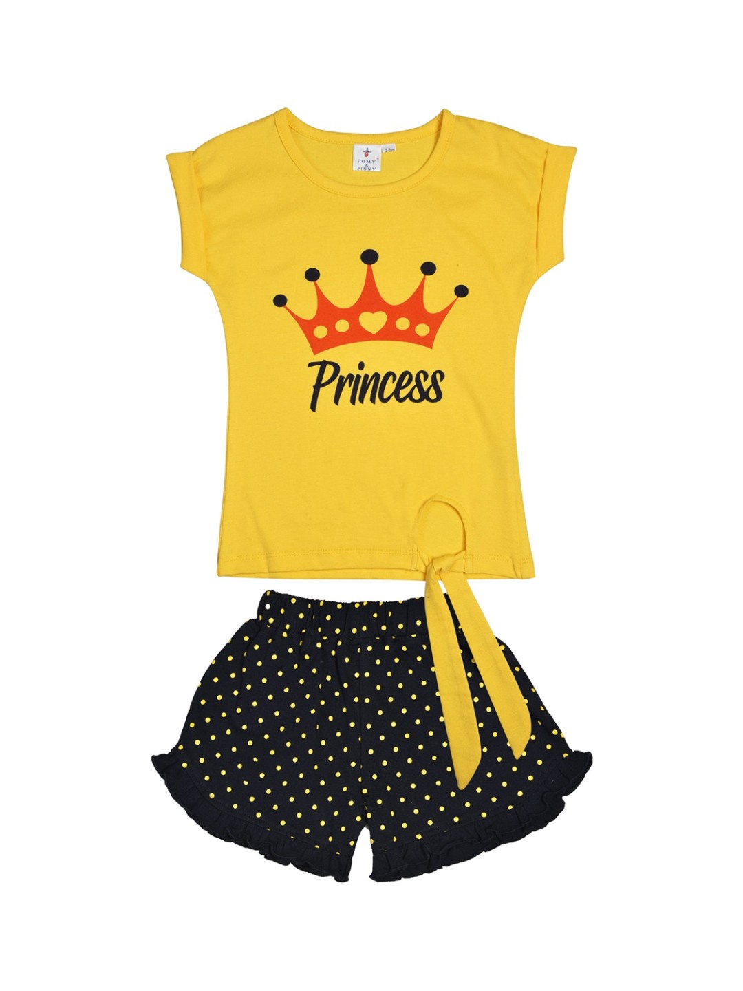 

POMY & JINNY Girls Yellow Clothing Set