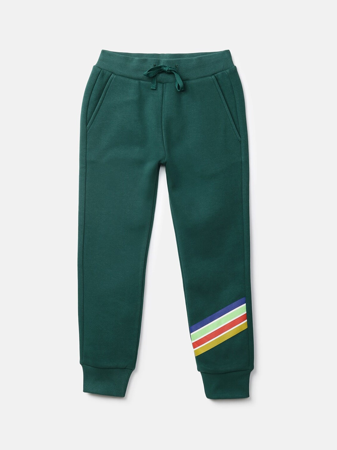 

United Colors of Benetton Boys Regular Fit Joggers, Green
