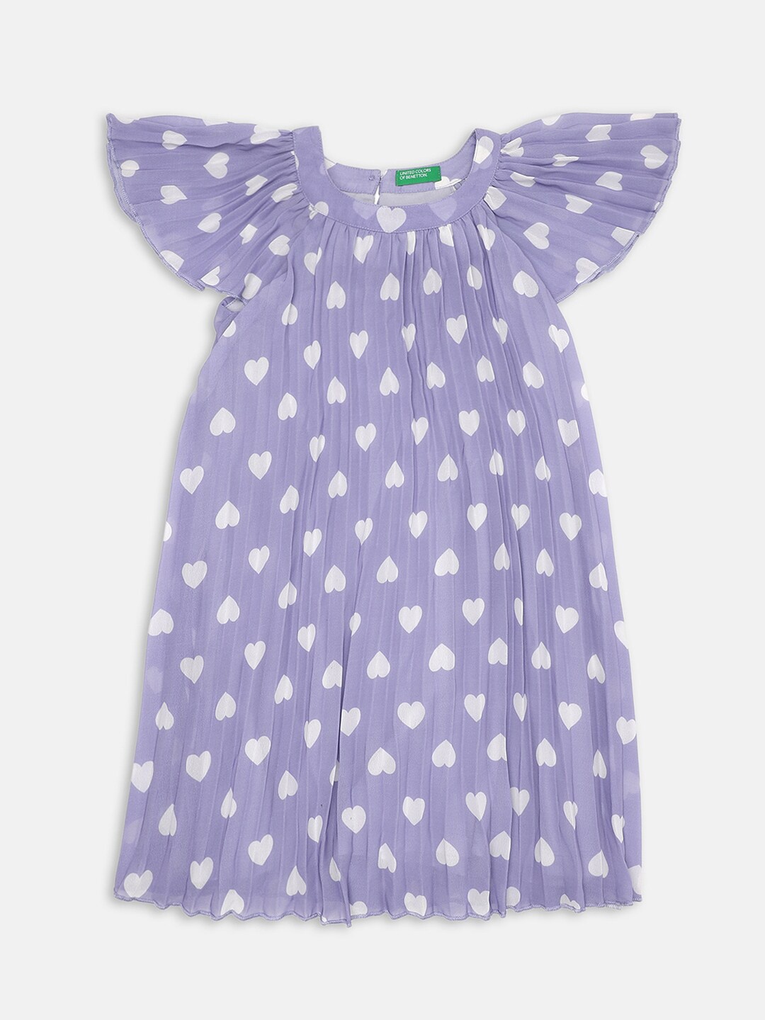 

United Colors of Benetton Blue A-Line Dress