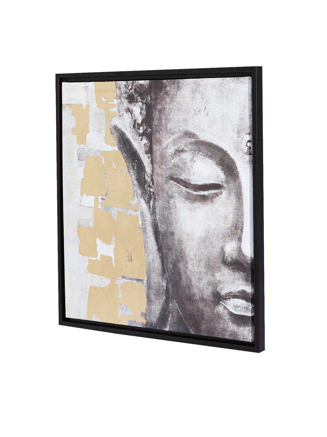 

Home Centre White Canvas Buddha Photo Frame