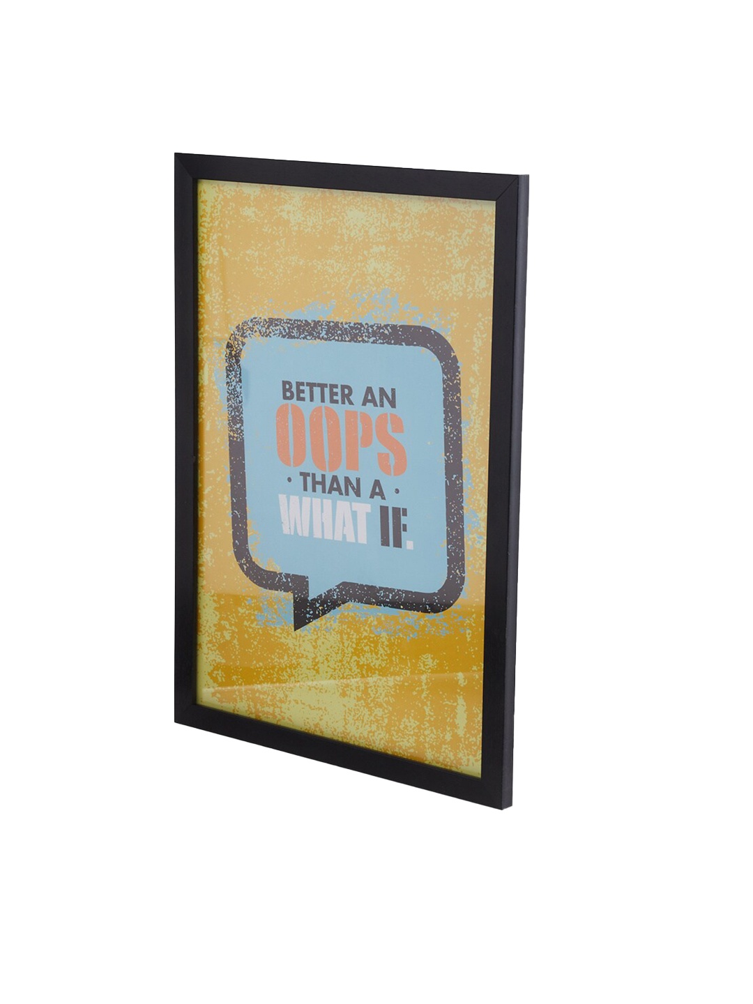 

Home Centre Yellow & Black Printed Wooden Photo Frames