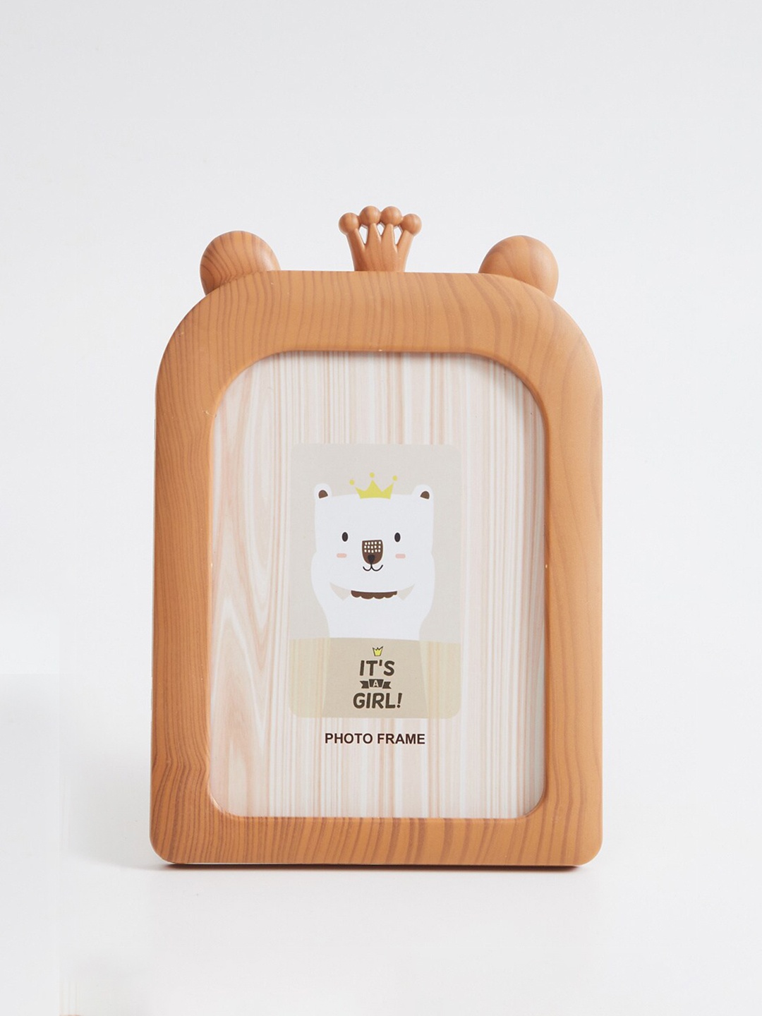 

Home Centre Brown Patterned Bear Photo Frame