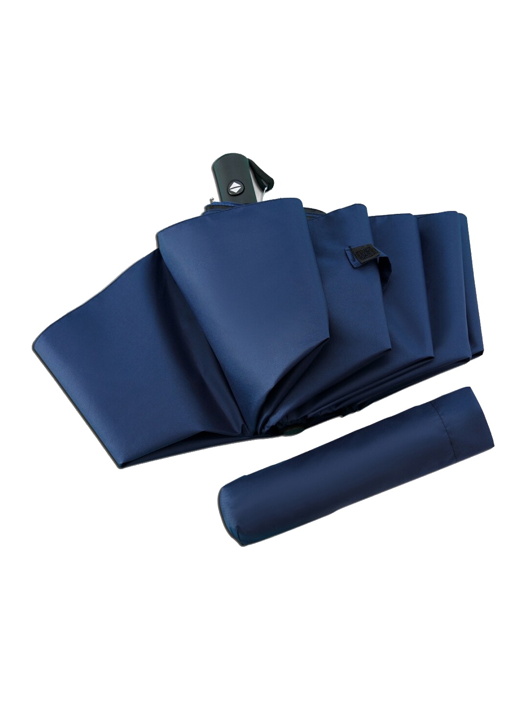 

Absorbia Unisex Blue Solid 3-fold Umbrella Rain & Sun Protection