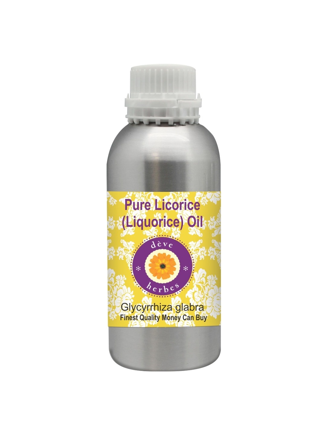 Deve Herbes Natural Therapeutic Grade Pure Licorice Oil - 630 ml, Grey