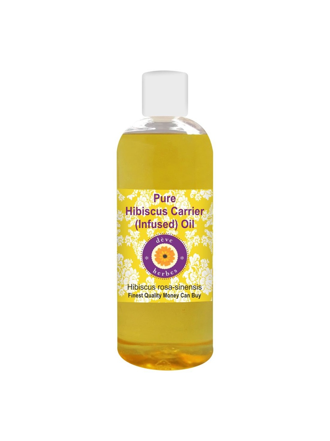 

Deve Herbes Natural Therapeutic Grade Pure Hibiscus Carrier Infused Oil - 200 ml, Yellow