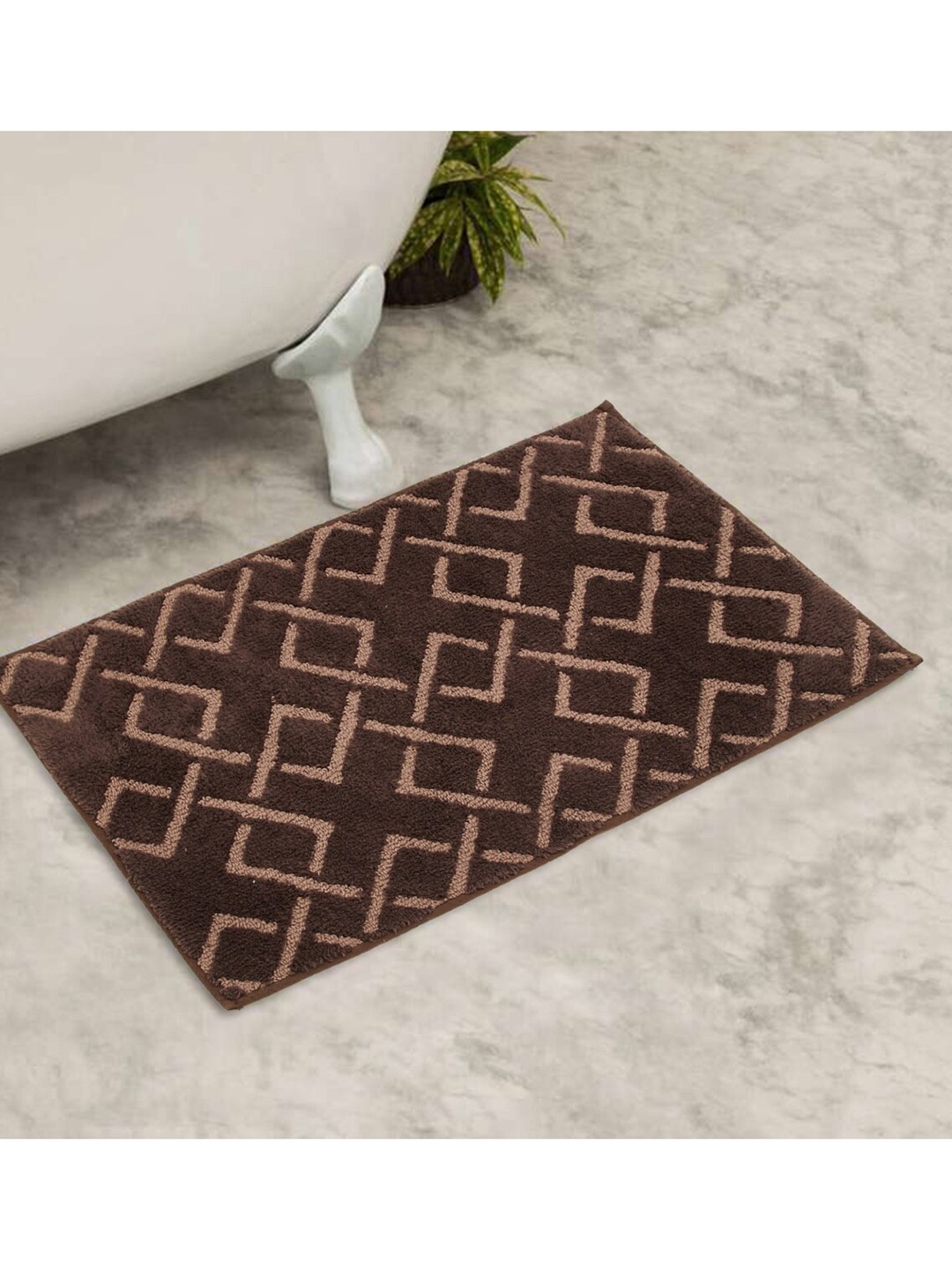 

Home Centre Brown Absorbent 150 GSM Anti-Skid Bath Mat