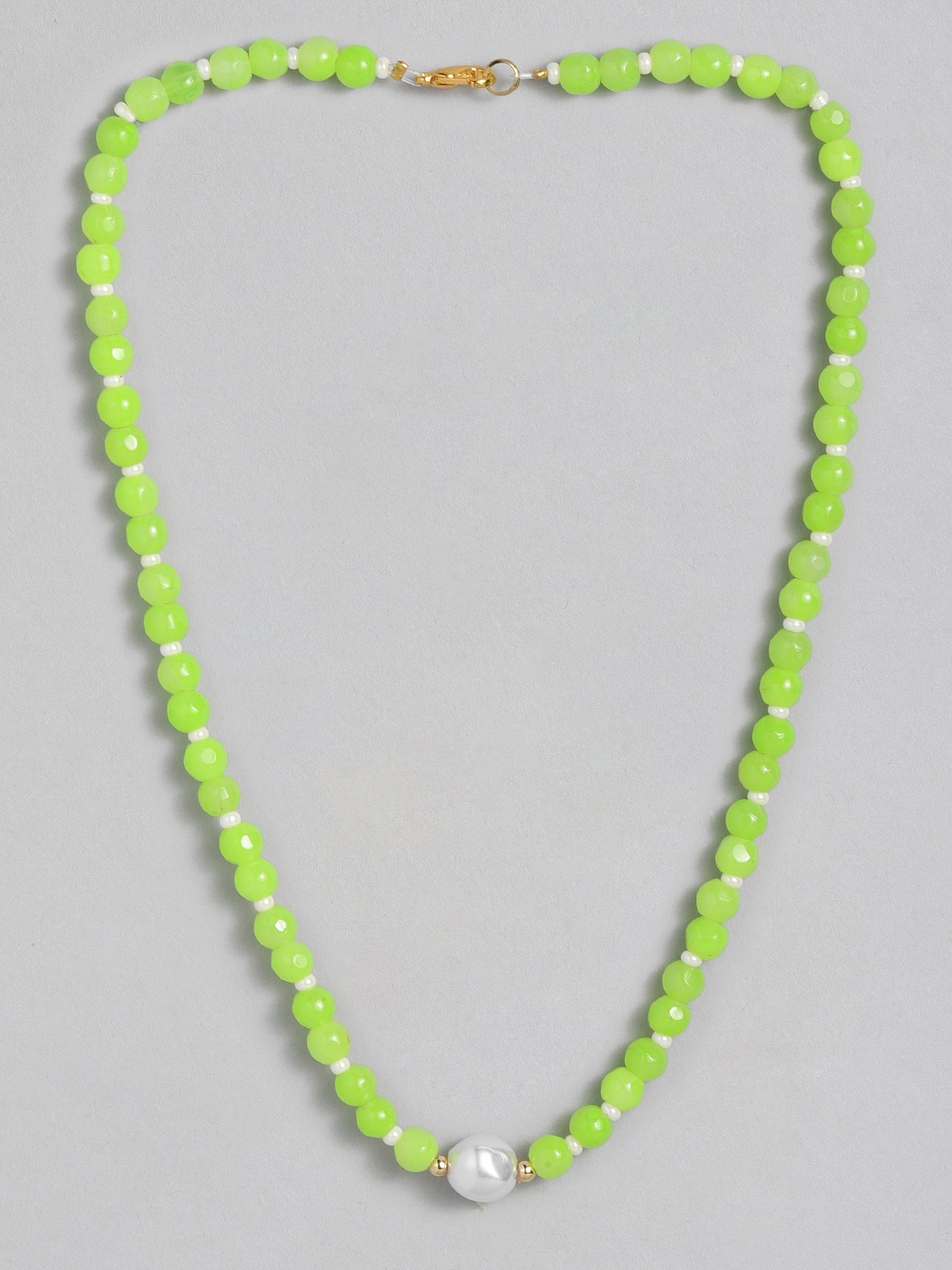 

CHINI C Green Handcrafted Necklace
