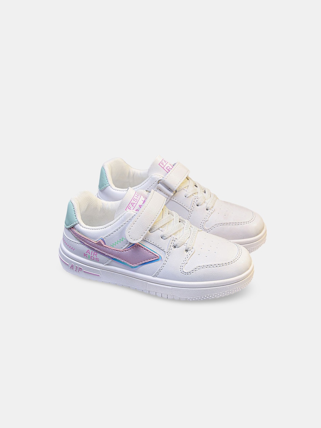 

Hopscotch Girls White Perforations Sneakers