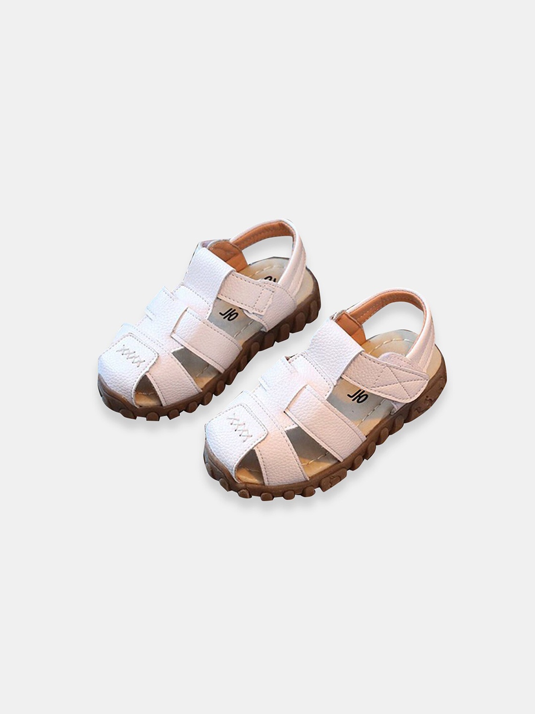 

Hopscotch Boys White & Pink Fisherman Sandals