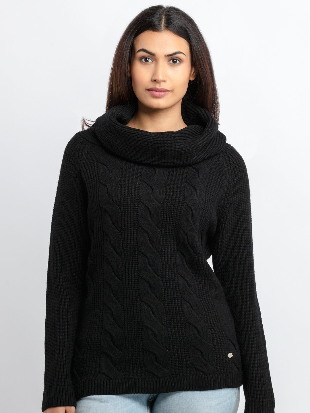 

Status Quo Women Black Pullover