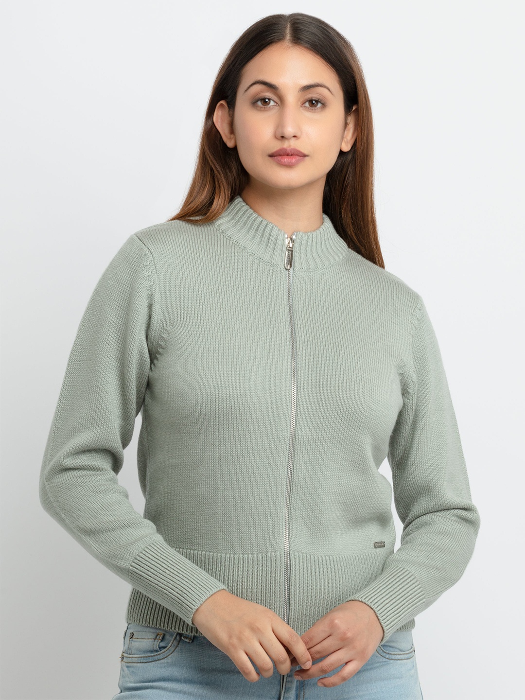 

Status Quo Women Green Cardigan