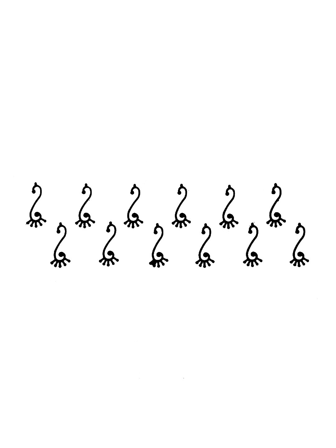 

Comet Busters 12 Pcs Black Reusable Bindi