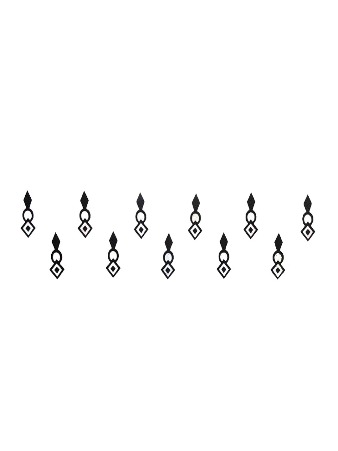 

Comet Busters 11 Pcs Black Reusable Bindi